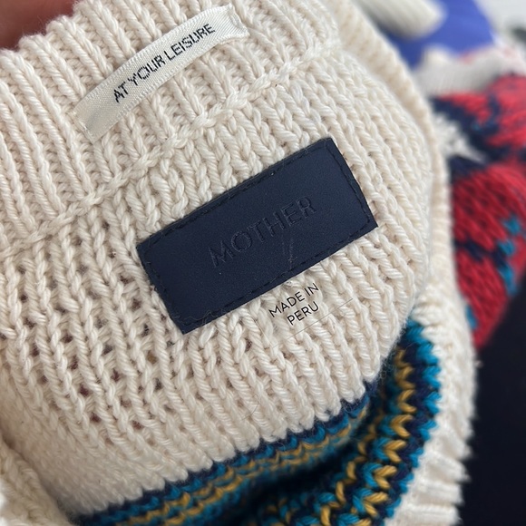 MOTHER Boatneck Jumper in Remember Me Sweater M - Picture 4 of 7